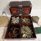 90+Pc Vtg-Now Silver & Goldtone Estate Costume Jewelry Wearable + Boxes Etc READ