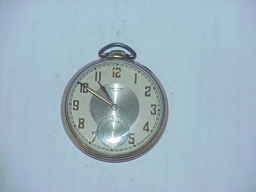 Vintage Waltham 21 Jewels Premier Colonial Pocket Watch That DOES Work