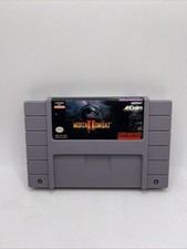 Mortal Kombat II (Super Nintendo SNES, 1994) Cartridge Only | Tested