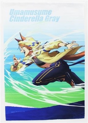 Uma Musume Cinderella Gray Gray Monster vs White Lightning F Tapestry Dicta
