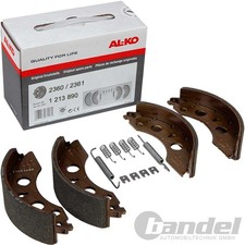 ALKO BREMSBACKEN-SATZ 1213890 TYP 2360 / 2361 BREMSEN BACKEN 230x60mm + ZUBEH&Ouml;R