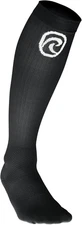 Rehband Rx Compression Socks - Medium – Black - for Women and Men - Athletic Soc