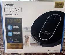 Kalorik Home HUVI Robot Smart Vacuum Cleaner House Bluetooth w/ Aroma Diffuser