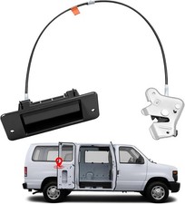 Right Side Door Handle for Ford E150 E250 E350 1992-2009 RH Passenger Side