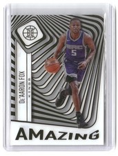 De'Aaron Fox 2020-21 Panini Illusions Amazing