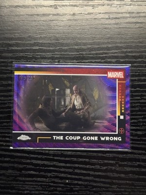 2025 topps chrome deadpool - The Coup Gone Wrong- 25/250