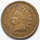 1891 Indian Head Penny Cent Extremely Fine (XF)