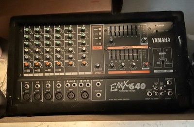 Yamaha EMX 640 Powered Mixer
