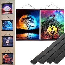 2 Pack Diamond Painting Frames 30x40 -Magnetic Poster Hanger Frame Wooden for...