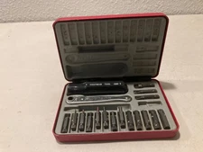 Vintage Chapman MFG Co Tool Kit No.6320 Mini Ratchet Screwdriver Bit Set