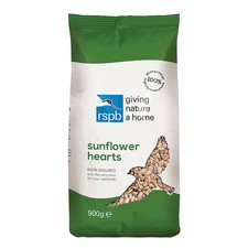 RSPB Sunflower Hearts Bird Food Rich In Oil & Protein High Energy No Mess 900g 9.21 per kilo