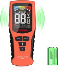 Moisture Meter Wood Wall Floor Timber Damp Tester Hygrometer Humidity Detector