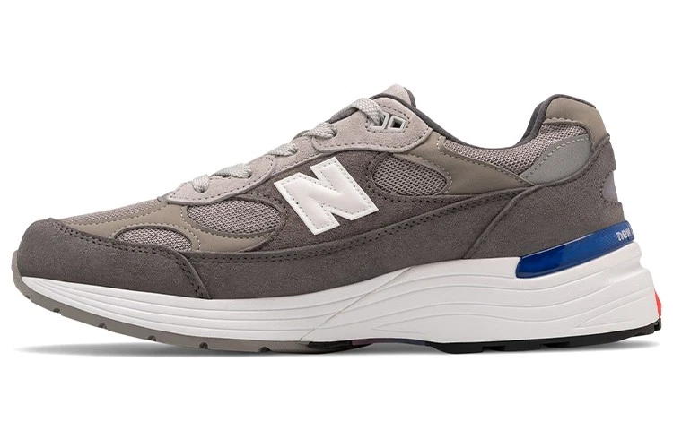 New Balance 992 Made in USA Grey Blue Red for Sale | Authenticity