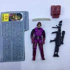 1990 GI JOE COBRA SAW Viper complete with File Card