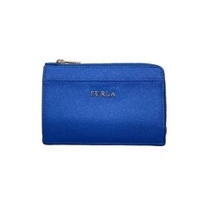 FURLA Coin Case Blue Ladies Wallet