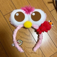 Sesame Street Elmo Headband Pink Elmo Plush Fleece Headband