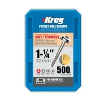 KREG SML-C125-500 No. 8 S X 1-1/4 in. L Squar...