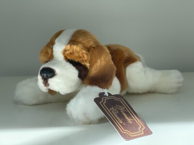Russ Berrie Yomiko Classics St Bernard Dog 12''/30cm long ***NEW