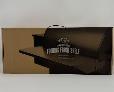 Traeger 20 Series Grill Front Folding Shelf BAC361 Black