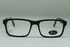 1 Unit New America USA Made Black Eyeglass Frame 53-17-145 #111