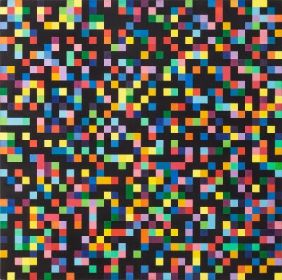 Spectrum Colors Arranged by Chance : Chance Ellsworth Kelly : Archival Art Print