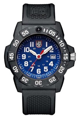 LUMINOX XS.3503 NAVY SEAL BLACK WITH BLUE DIAL MEN'S WATCH