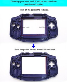 Game Boy Advance LAMINATED IPS Kit Backlit  V5 3.0 NO SOLDER + Shell Gameboy GBA