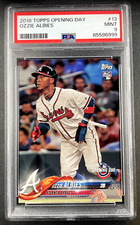 2018 Topps Opening Day - Ozzie Albies #13 Atlanta Braves - ROOKIE PSA 9
