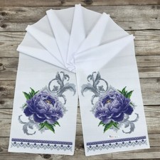 Wedding Bead Embroidery Kit Needlepoint Decorative Towel for Icons 8060