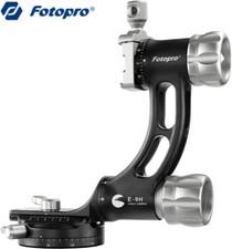 Fotopro E-9H Quick Release Plate Camera Video Tripod Gimbal Head 360 up down