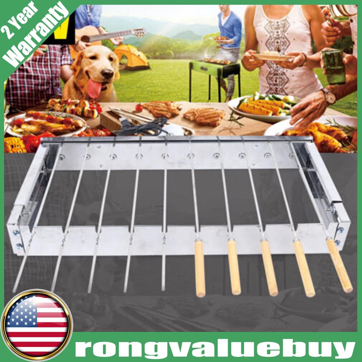 Rotisserie bbq grill cheap