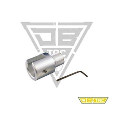 Silver Color Aluminum Ruger 1022 10-22 Muzzle Brake Adapter 1/2x28 Thread