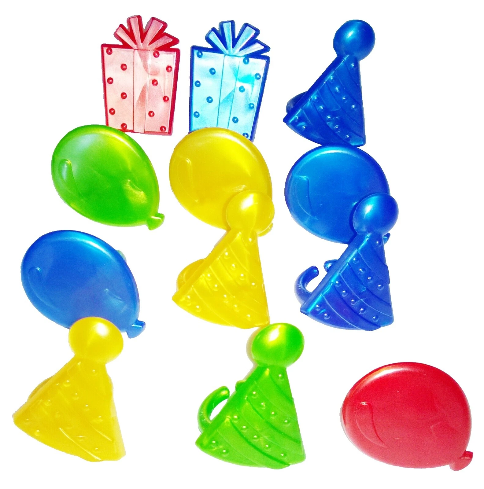 Plástico Multicolor Cupcakes Party Favors & Bolsa Rellenos