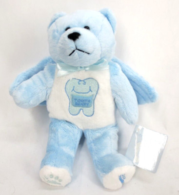 Tooth Fairy Bear Light Blue By Beary Thoughtful 9'' Plush Stuffed Animal Keepsake