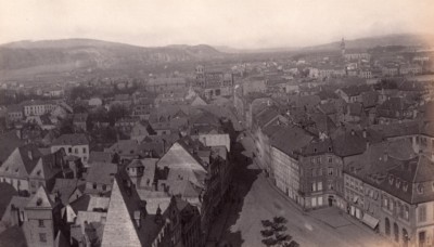 Gesamtansicht Trier Deutschland altes Frith's Foto 1880