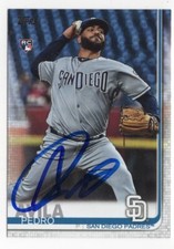 PEDRO AVILA Signed Autographed 2019 Topps Update Series Card Padres RC #US115