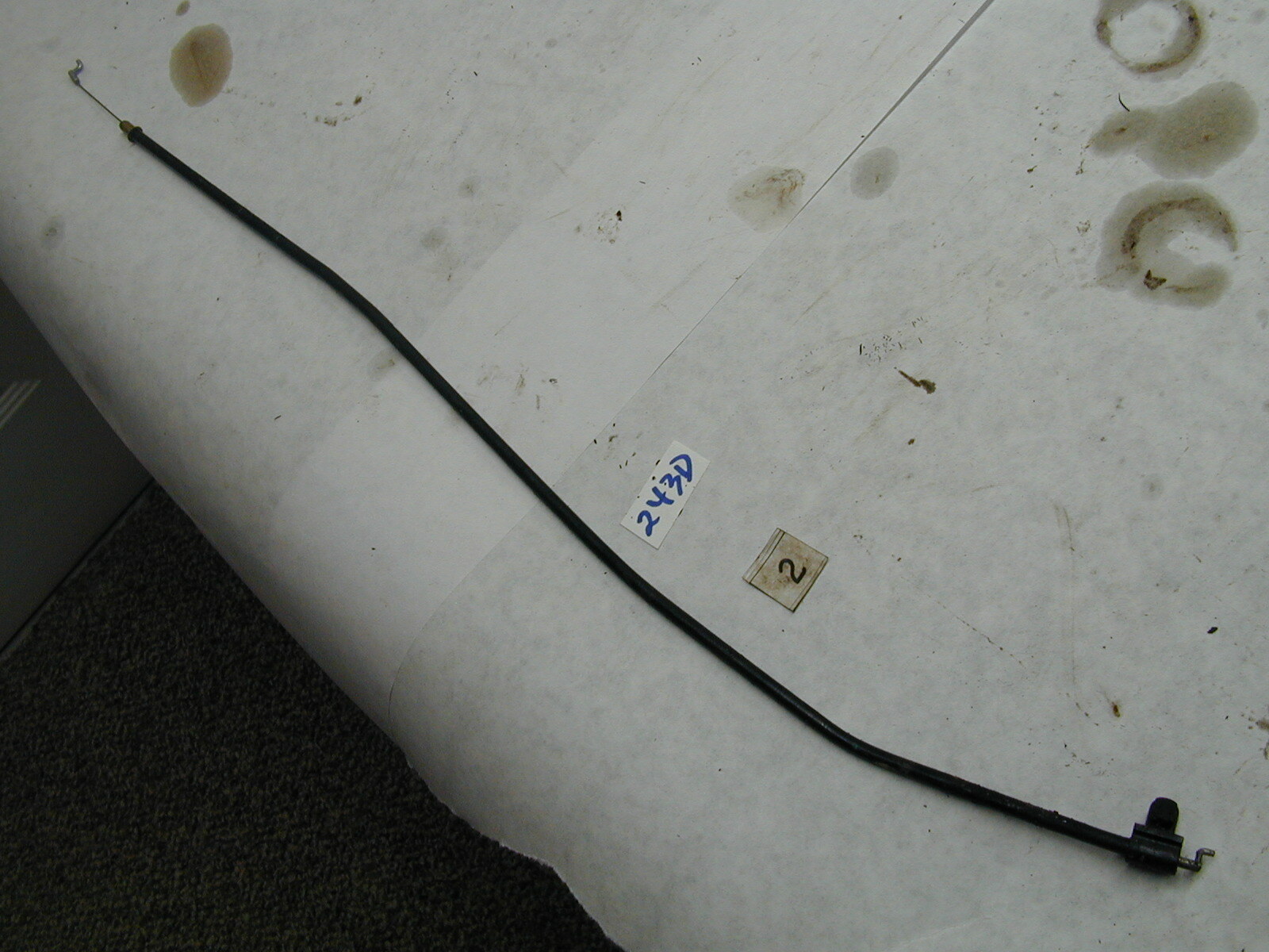 Cub Cadet BC509 Weedeater OEM Throttle Cable eBay