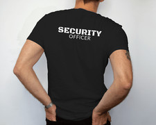 SECURITY Officer Work Wear Unisex T-shirt For Businesses Security Job Work