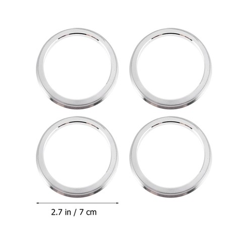 4pcs Hub Centric Rings 66.45 to 57.1 Aluminum Alloy Center Bore - Picture 3 of 10