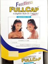 Freetress Drawstring Ponytail FullCap Half Wig Synthetic Hair Wig-MARBELLA GIRL