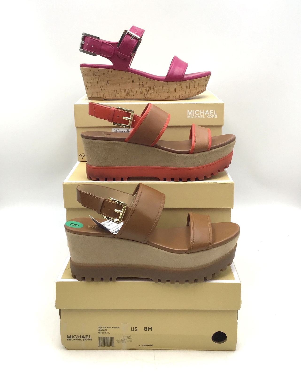 michael kors gillian mid wedge