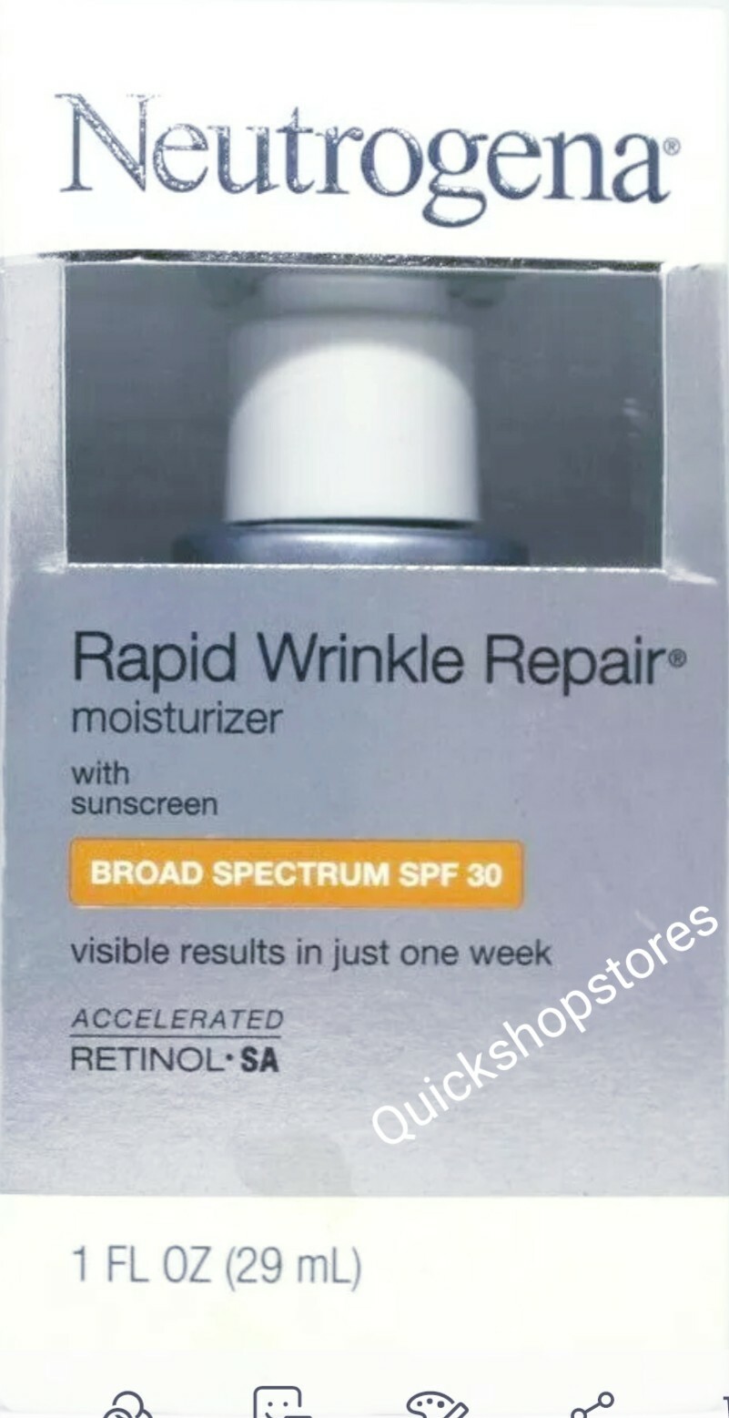 rapid wrinkle repair moisturizer spf 30