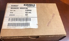 Kimble Kimax 10ml Beaker, GRIFFIN Set of 12