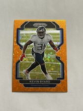 Kevin Byard 2021 Prizm Football Orange Disco Prizm #8 Tennessee Titans