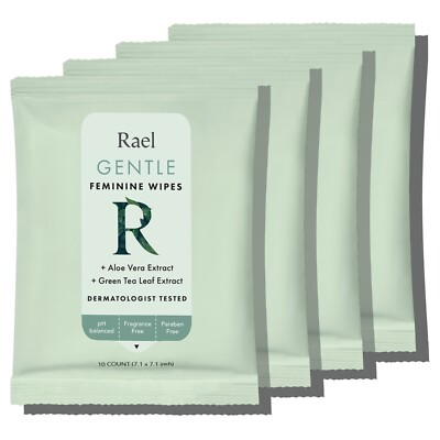 #ad #ad Rael Flushable Feminine Wipes pH Balanced Daily Use Clean Ingredient 4 Pack $13.99