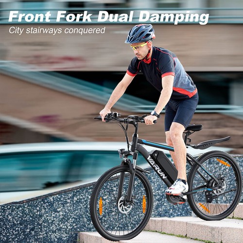 2025 Electric Bike 250W E-bike 48V 7.8Ah 26โ Mountain City Bicycle for Adults - Picture 9 of 12