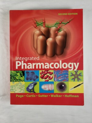Integrated Pharmacology Second Edition Softcover Book 2002 Page Curtis Sutter
