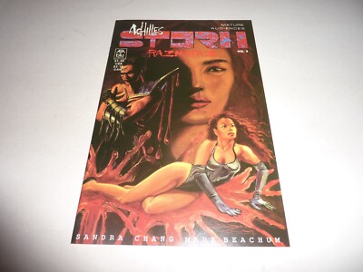 ACHILLES STORM RAZMATAZ #2 Aja Blu Comics 1991 Mature Audiences VF 8.0