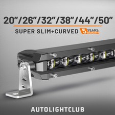 Curved 202632384450 Led Light Bar Single Row Off Road Driving Suv Atv 4wd