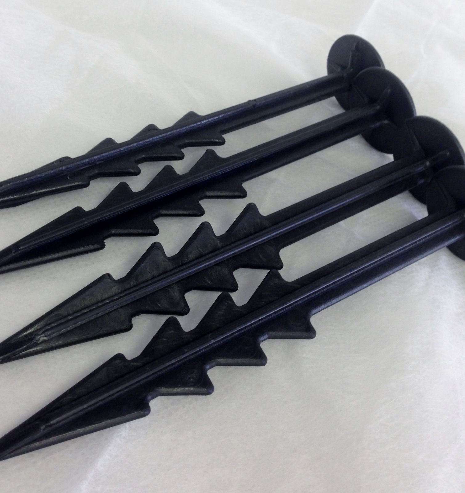 Yuzet 6 Inch Weed Control Fabric Securing Pegs Ground Cover Fixing